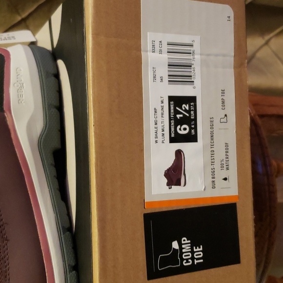 NWT- Bogs ‘Shale Mid CT WP’ Waterproof Hiking Boot - Picture 6 of 10